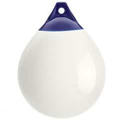 Polyform A Series Fender/Buoy - White With Blue Eye