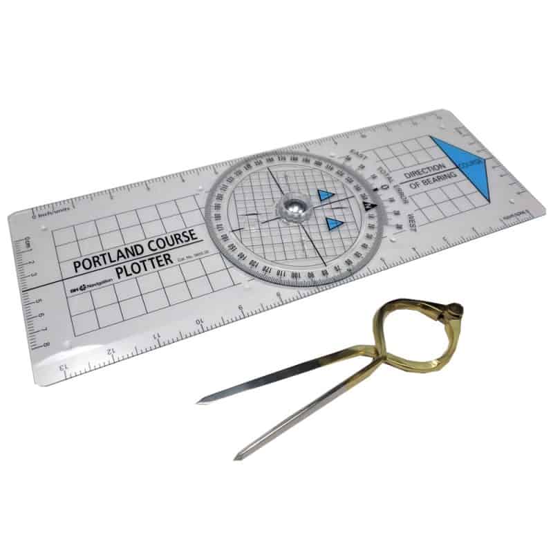 Rulers, Dividers & Protractors For Boat Plotting