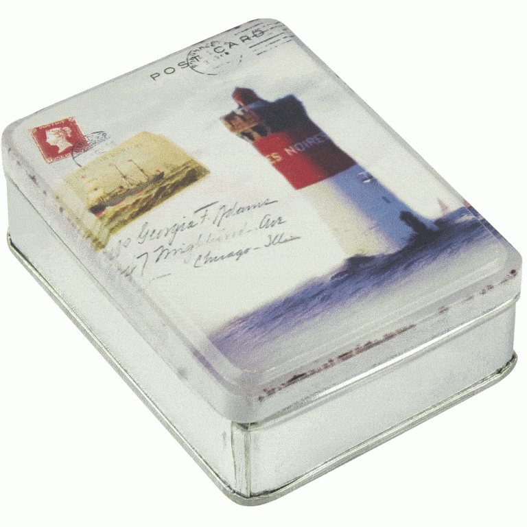 Postcard Tins - 102mm x 76mm x 35mm - Image
