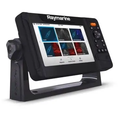 Raymarine Element 7 S Chartplotter with West EU Lighthouse Chart - Image