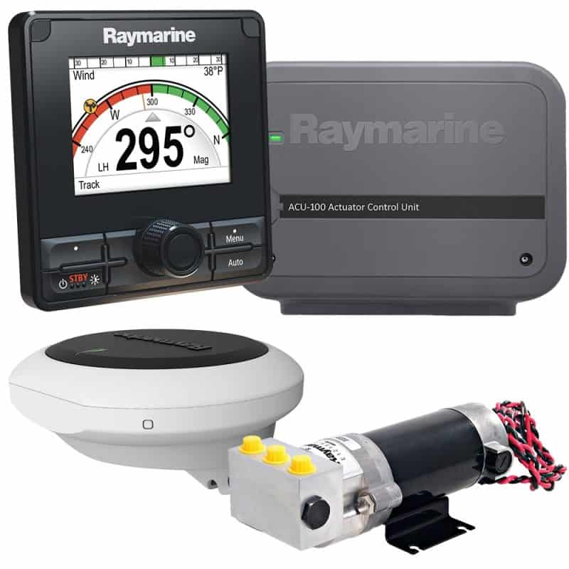 Raymarine Evolution Wheel Pilot Pack Wheelpilot & P70s