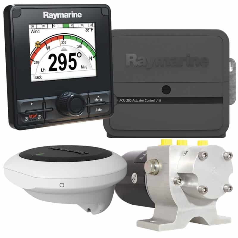 Raymarine EV-200 Hydraulic Autopilot 1L Pump, ACU-200 P70rs Evolution ...