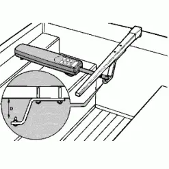 Raymarine Tiller Bracket 127mm - New Image