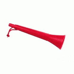 Fog Horn Plastic Red - Image