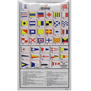 RWO Sticker International Code Flag - New Image