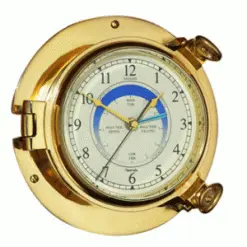 Saloon Tide Indicator and Clock - New Image