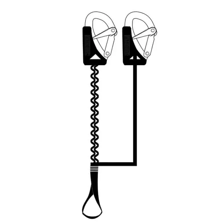 Seago 2 Hook 1 Cow Hitch Elasticated Safety Line - Image