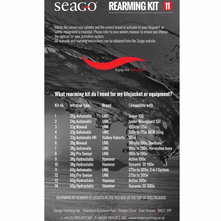 Seago Auto Rearming Kit 60g - Image