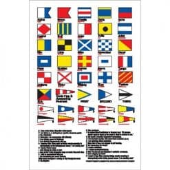 Nauticalia Boat Stickers - Code Flags (L)
