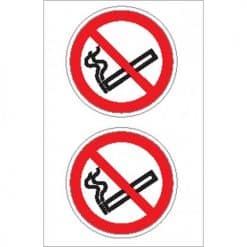 Nauticalia Boat Stickers - No Smoking Logo (S)