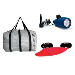 Sevylor Madison Inflatable Kayak Kit with 2 Paddles - Image