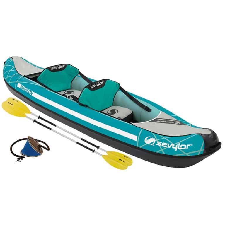 Sevylor Madison Inflatable Kayak Kit with 2 Paddles - Image