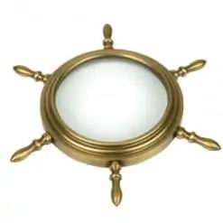 Ship's Wheel Desk Top Magnifier - Image