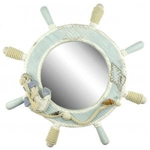 Ship's Wheel Mirror - Image