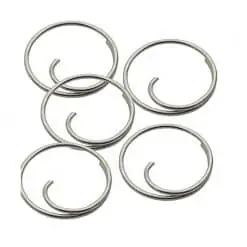 A4 Stainless Steel Split Rings - Image