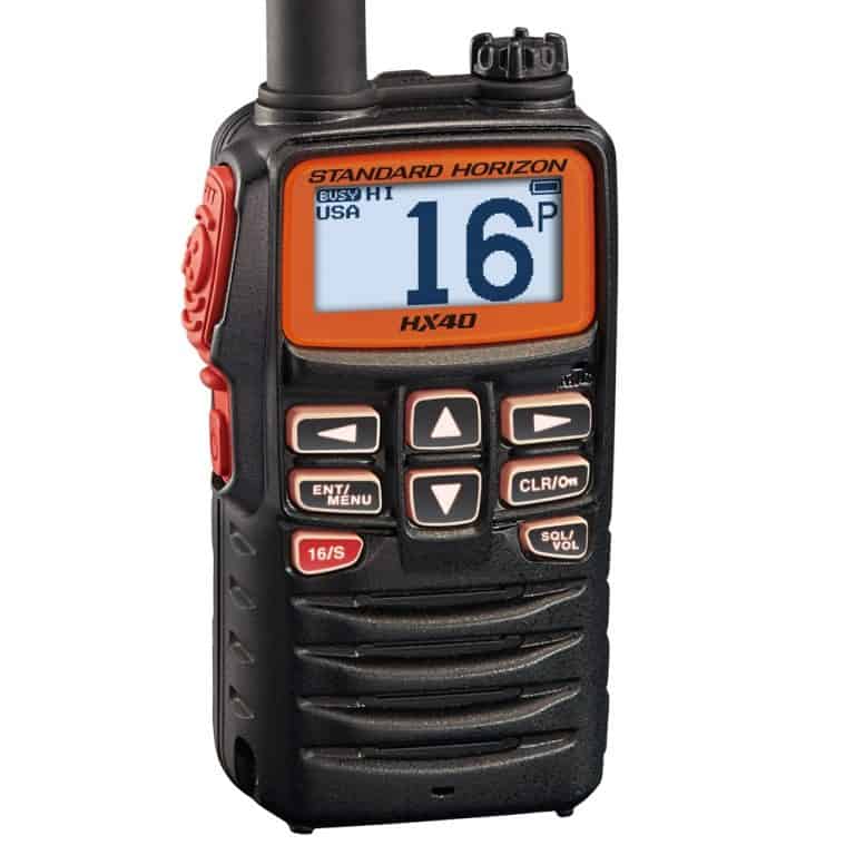 Standard Horizon HX40E Handheld VHF Radio - Image