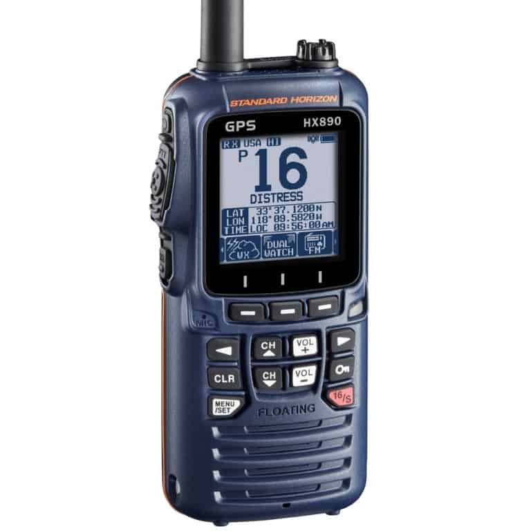 Standard Horizon HX890E DSC Handheld VHF Radio - Navy