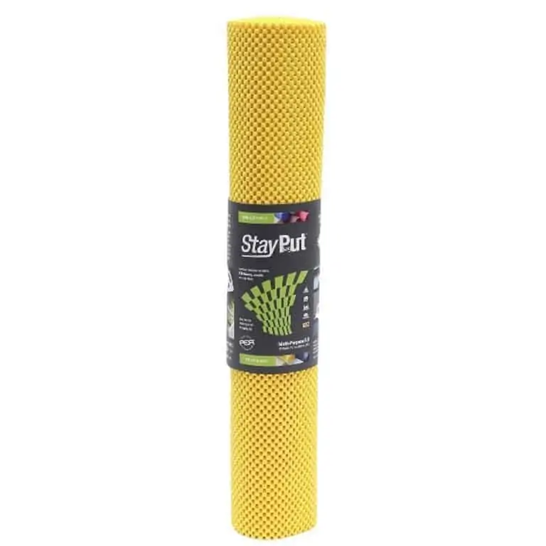 Stay Put ECO PERformance Non-Slip Fabric/Matting - Yellow