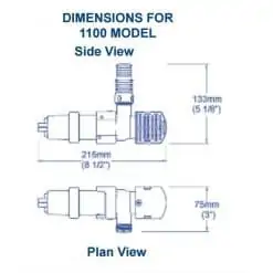 Whale Supersub 1100 12V with NRV Bilge Pump - Image