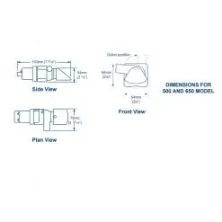 Whale Supersub 500 Bilge Pump 12V - Image