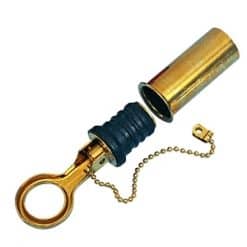 Transom Drain Plug & Sleeve Brass & Stainless - Image
