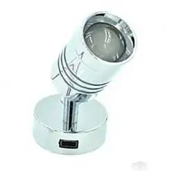 Trem LED Spotlight With USB Socket - Image