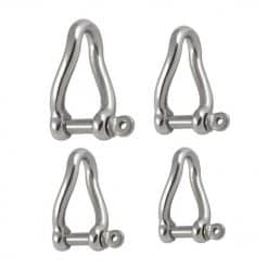 Twisted Shackle Stainless Steel - Image