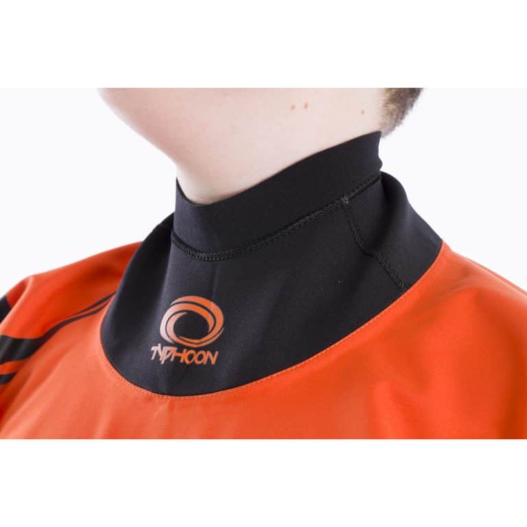 Typhoon Rookie Junior Dry Suit - Black/Orange