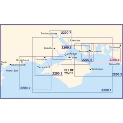 UK Laminated Charts - Chichester & Langstone Harbour