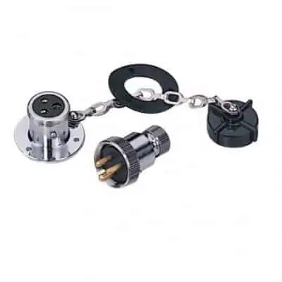 Waterproof Plug & Socket (Plastic Cap) - Image