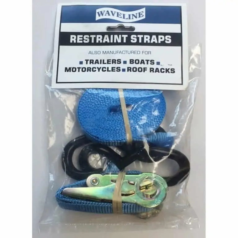 Waveline Ratchet Lashing Load Restraint w/ S Hooks - Image