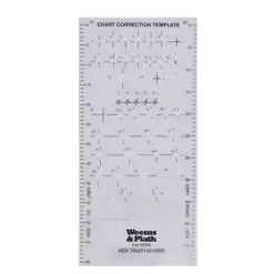 Weems & Plath Chart Correction Template - Image