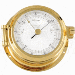 Weems & Plath Cutter Barometer brass - Image