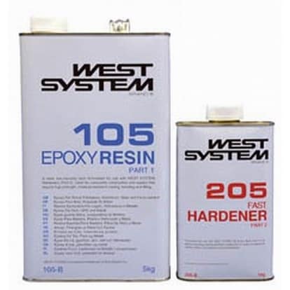 West System Epoxy B Pack (6kg) Fast hardener - New Image