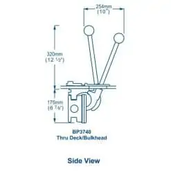 Whale Gusher 10 Manual Bilge Pump Mk3 (Thru Deck) - Image