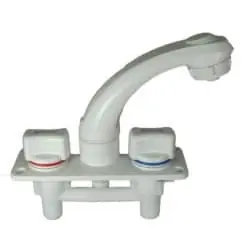 Whale Mixer Tap White - Image