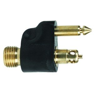 Yamaha 1/4in NPT Brass Male Tank Connector - Image