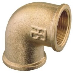 Aquafax Brass Elbow Connector 3/8" BSP Female - Image