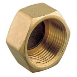 Aquafax Brass Hex Female Cap 1 1/4" BSP - Image