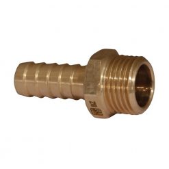 Aquafax Bronze Connector 1/2 " BSP - 16mm Hose - Image