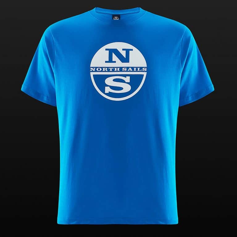 North Sails Logo Jersey T Shirt - Royal