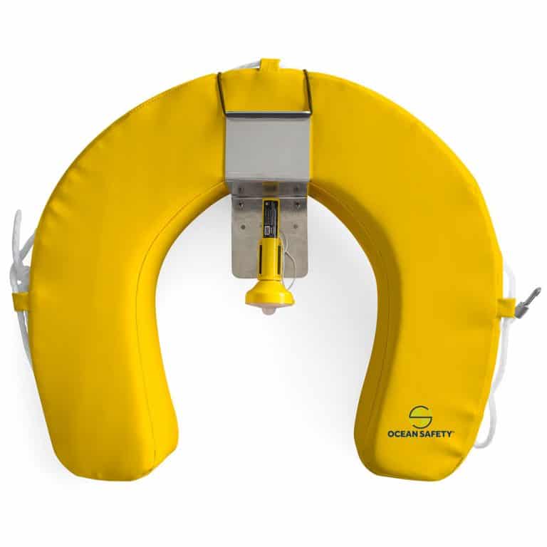 Ocean Safety Horseshoe Set Compact - Yellow