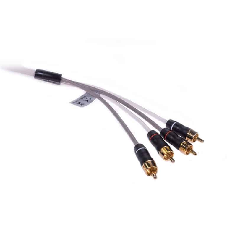 Fusion 1.8M 6FT RCA 4 Way Shielded Cable - Image