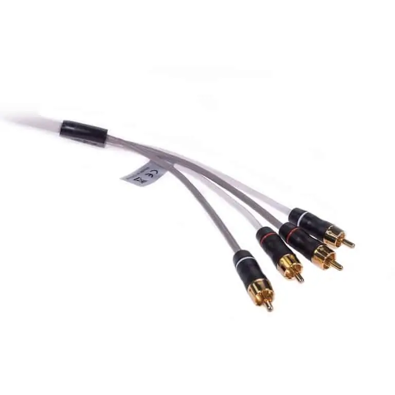 Fusion 1.8M 6FT RCA 4 Way Shielded Cable - Image