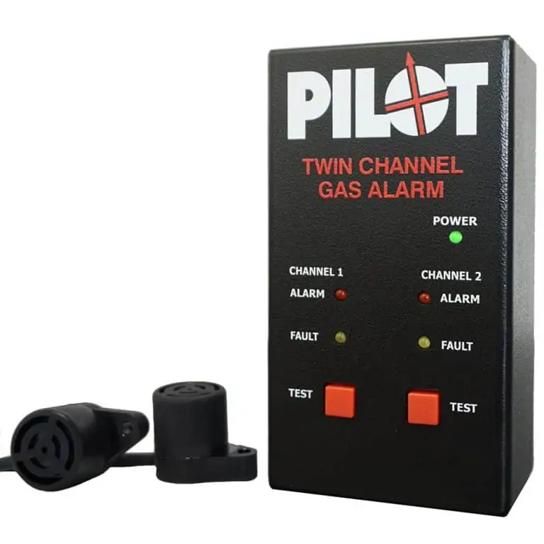 Pilot Gas Alarm - Twin Detector - Image