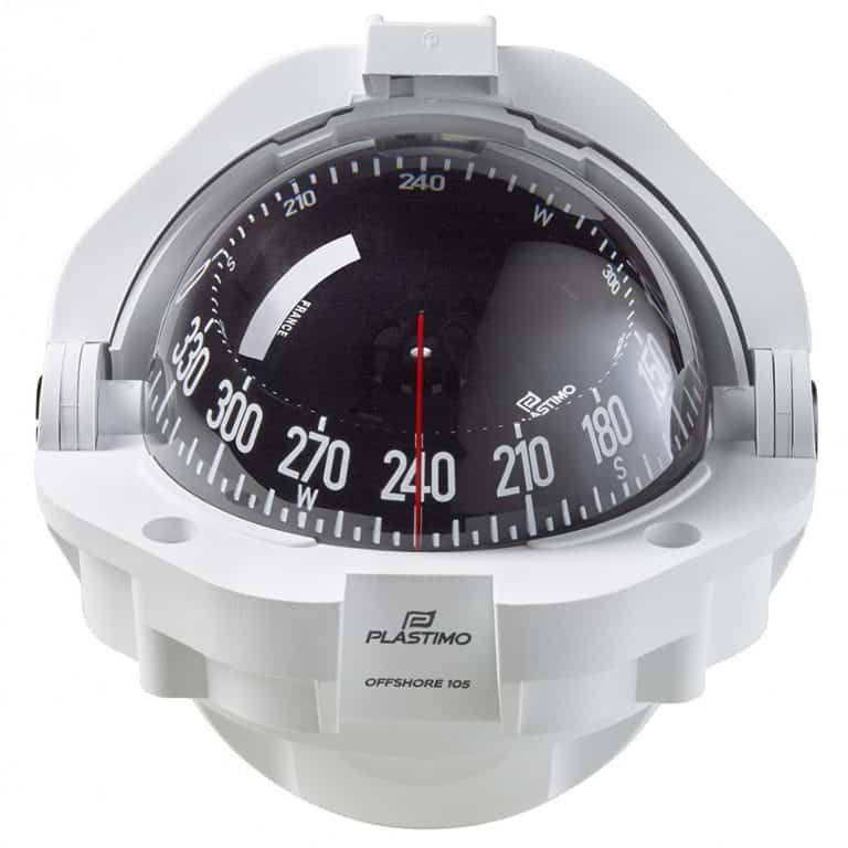 Plastimo Compass Offshore 105 - White / Black Conical Card