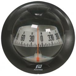 Plastimo Offshore 75 Compass - Flush 20-90 Incline Black