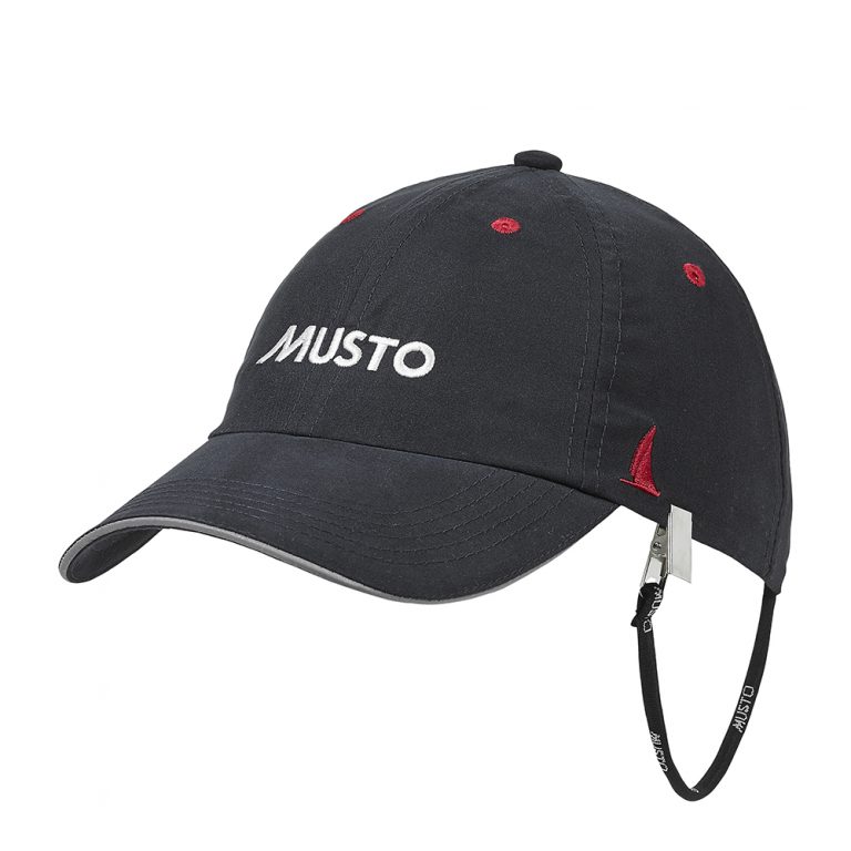 Musto Fast Dry Crew Cap - Black