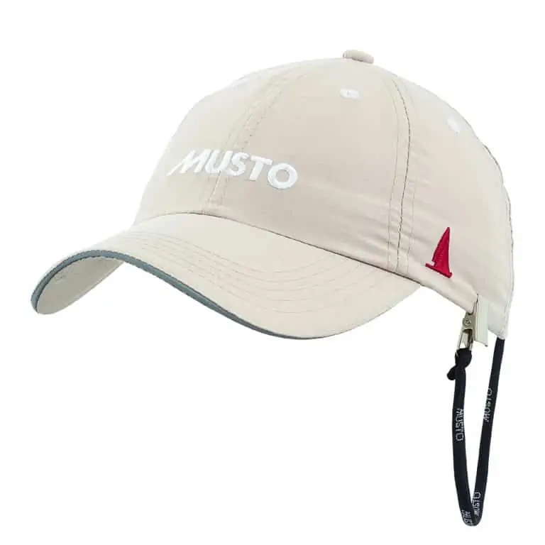 Musto Fast Dry Crew Cap - Light Stone