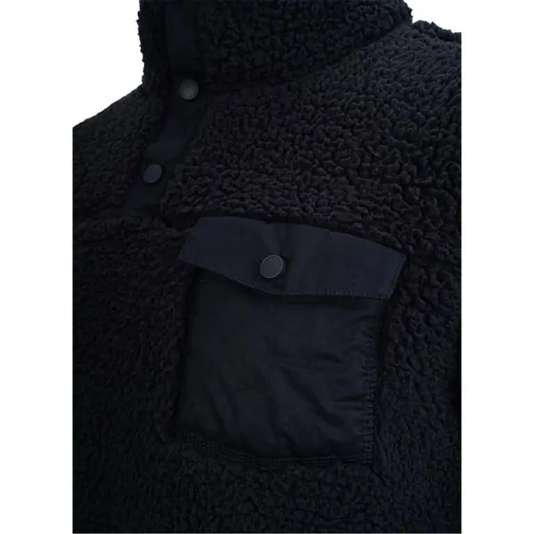 Pelle Sherpa Sweater - Dk Navy Blue